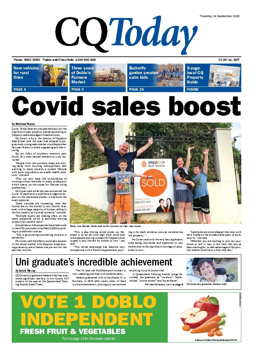 CQ Today - 24th September 2020 | Central Queensland Today