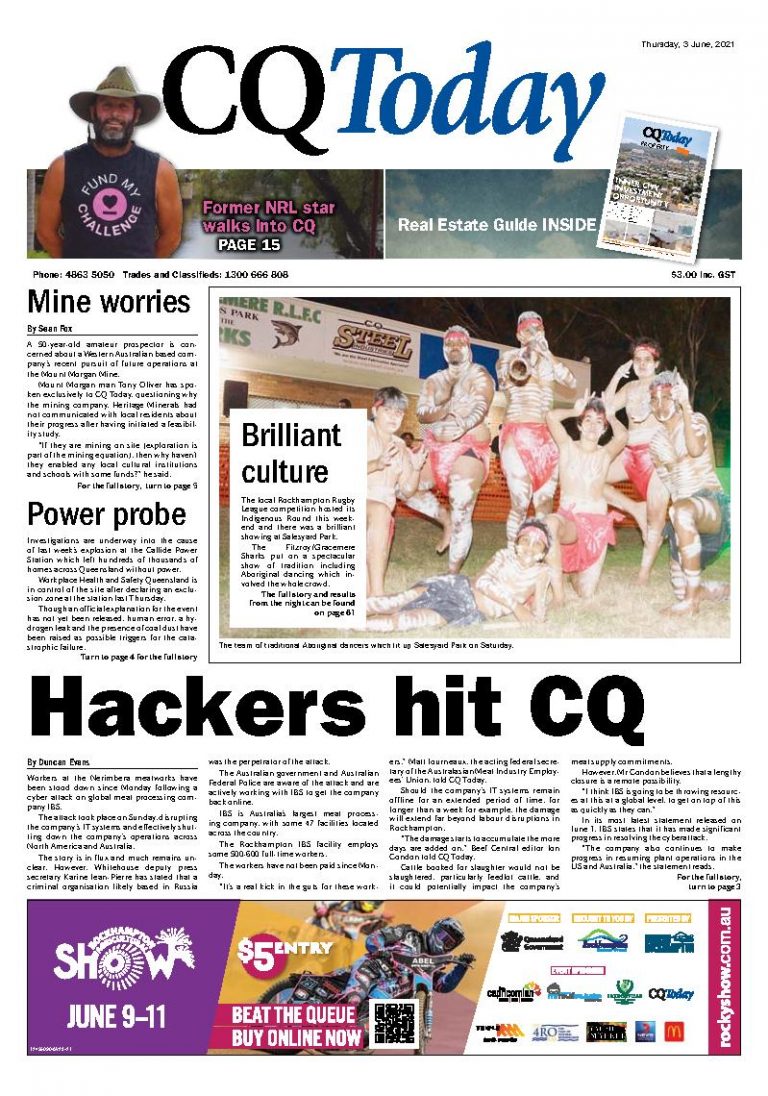 CQ Today - 3rd June 2021 | Central Queensland Today