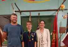 Scout Riley receives highest honour