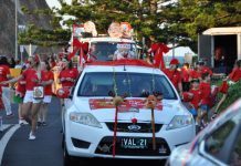 Beach Carols aim high