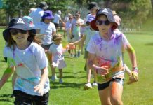 Colour fun run for safety