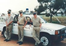 Former traffic cop rides off into retirement