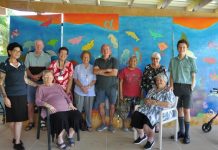 Mural made with care