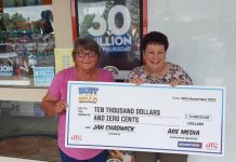 Pensioner enjoys big win