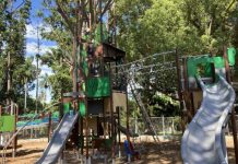 Progress on Botanic Gardens Playground