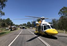 Two injured in Theodore collision