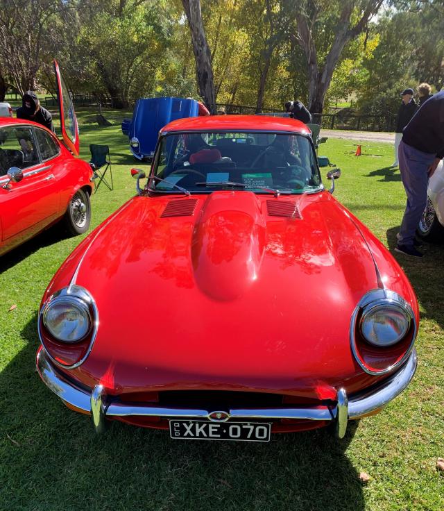 Gladstone E-Type attends Jaguar National Rally