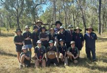 Scouts at the Rudd Cup
