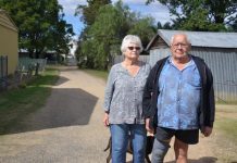 Residents left in the dust