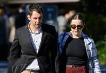 Bus tragedy newlyweds pay tribute at victim’s service