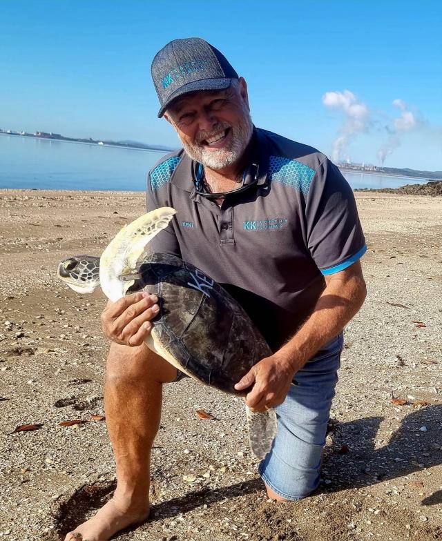 Turtley awesome news as turtle set free