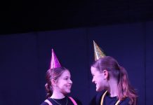 Shining on the stage