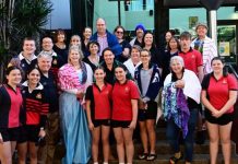 Rockhampton Grammar School braves the cold for fundraising effort