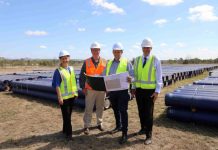 Pipeline on way for Mount