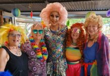 Rainbow rave for Gemfields  Mardi Gras