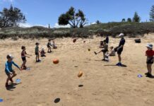 Beach bash for Auskick
