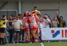 Anzac Round battle at Emu Park