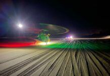 Christmas Eve rescue at Farnborough