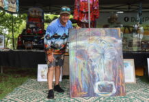 Sneak beak at artist’s new project