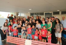 Sweet visit for Christmas