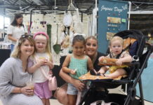 All smiles amid the artistry