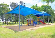 Playground updates continue across Rocky