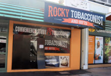 Ramraid at tobacconist