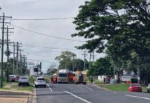 Chemical spill in Kawana