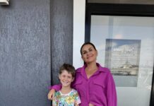 Local support for a shave