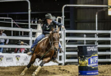 Emerald cowgirl claims top spot