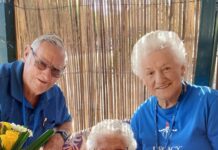 Visiting region’s War Widows