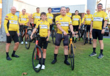 Team is riding for a cause