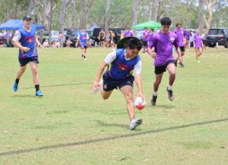 Thousands in action at Red Rooster Touch Footy Carnival