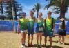 Stewart represents Australia with distinction