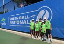 Isaiah takes to the court