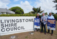 Livingstone takes plunge with Sunwater agreement