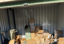 Illicit goods seized from smoke shop raids