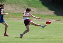 Fun and fiery AFL camp