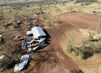 Devastation as ‘twister’ hits hall