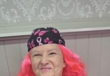 Seeing pink at cancer fundraiser