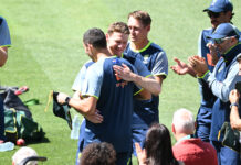 Doggett dons baggy green