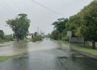 Rocky hit with 70mm of rain in two hours