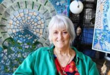 Artist shines in exhibition