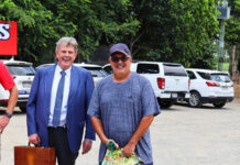 Doblo glad to be high and dry