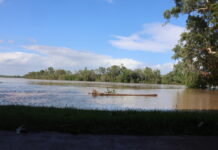 Flood water recedes, but health threat remains