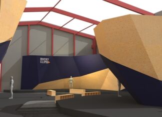 Rocky Climb construction kicks-off