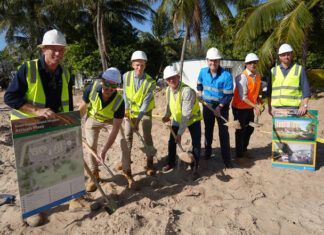 Construction begins on Great Keppel Island Arrivals Plaza