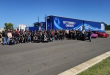 Fundraising ride stops them dead